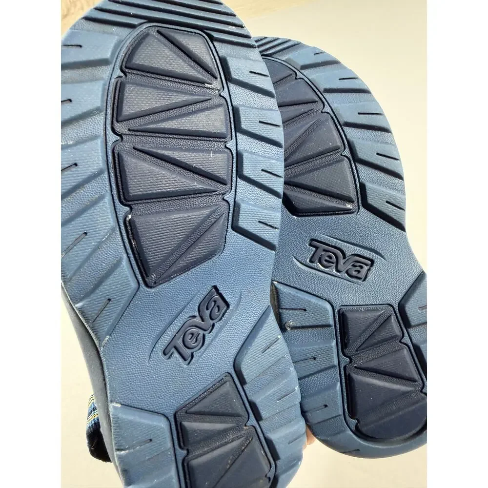 Teva Hurricane XLT 2 Sport Sandals Blue Striped Kids Size 1